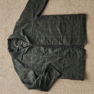 New men's flannel shirt jacket - New